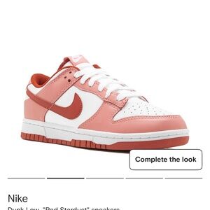 Nike Women's Pink and Red Sneakers